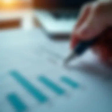 Graph illustrating accuracy in financial assessments