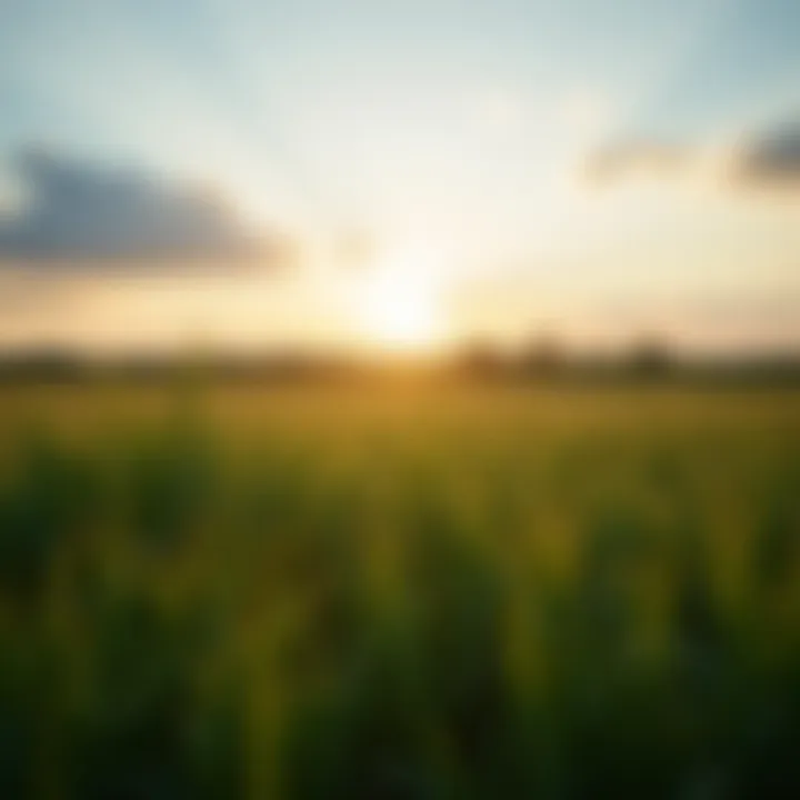 Scenic view of Brazoria County land