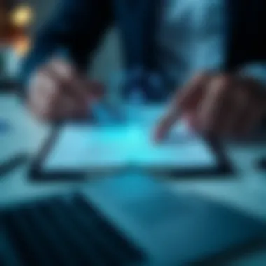 Visual representation of advantages and limitations of tax software