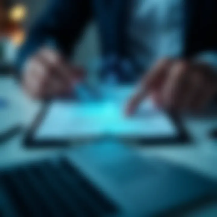 Visual representation of advantages and limitations of tax software