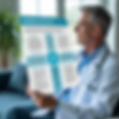 Key Benefits of Medicare Part B An infographic highlighting key benefits of Medicare Part B