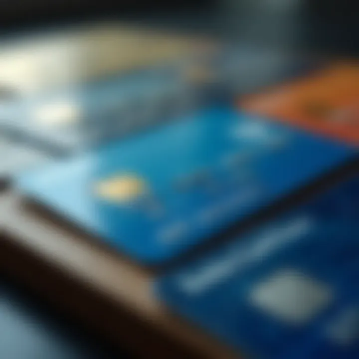 A graphic representation of different types of debit cards available in the market.